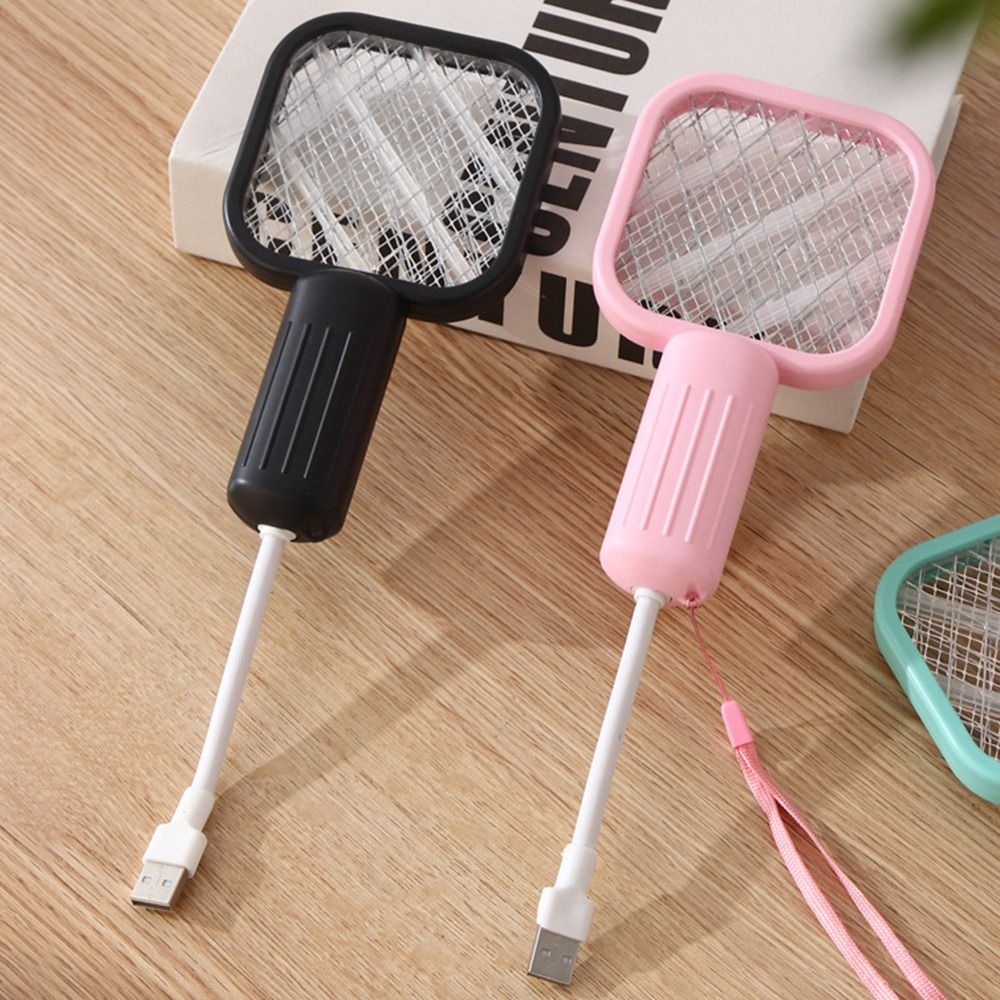 Trap Racket Car Mosquito Killing Trap Mini USB Mosquito Swatter UV Light Insect ...