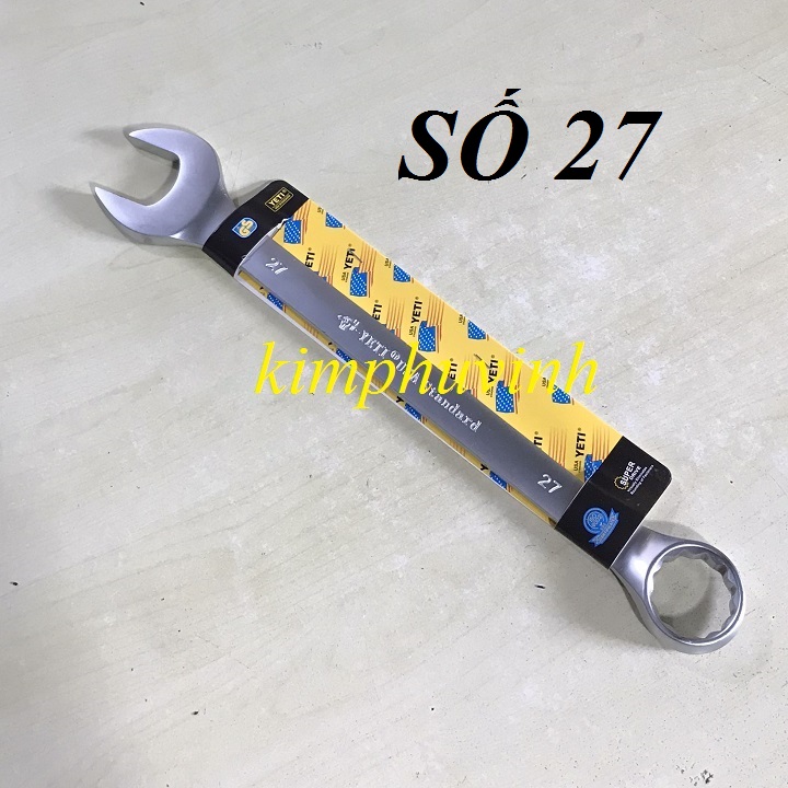 01 cái - 27mm cờ lê vòng miệng 27 - cờ lê yeti 27 - khóa số 27