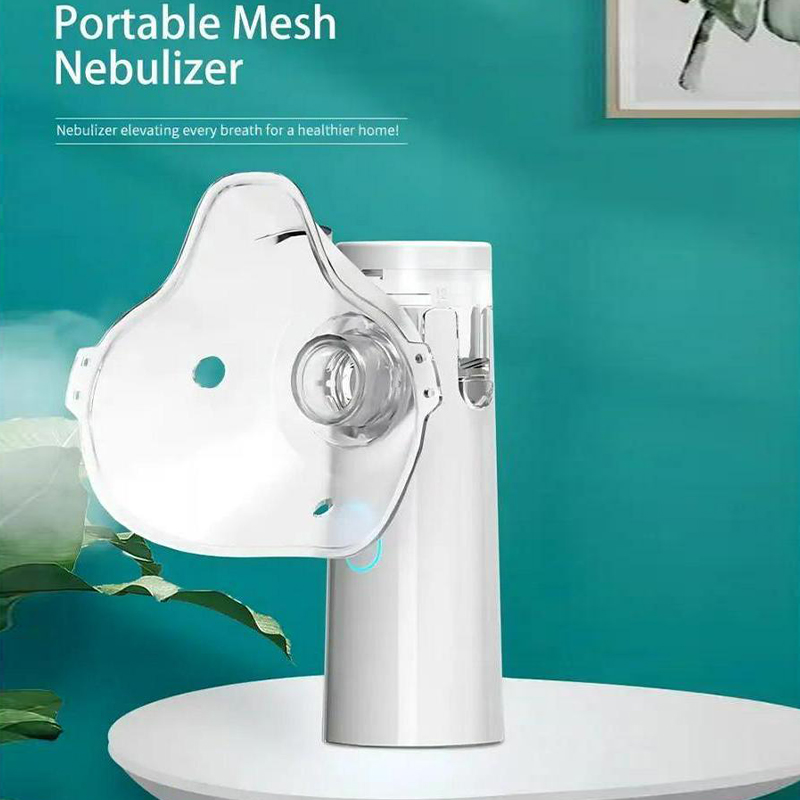 Outdoor Portable Nebulizer Silent Mesh Mini First Aid Kit Handheld Asthma Inhaler Atomizer Kids Adult Saving Emergency Machine MAOQIAN. 