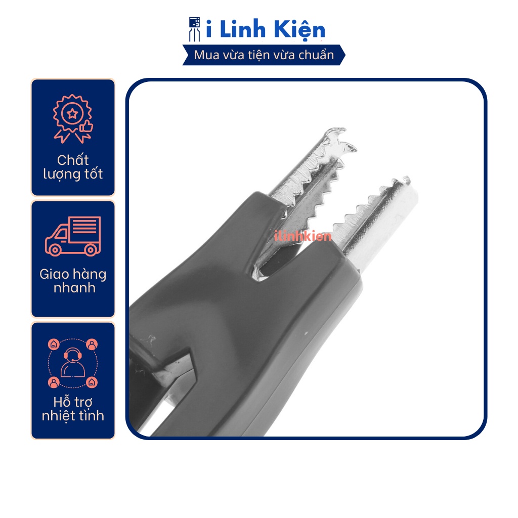 Kẹp cá sấu loại tốt 1 cặp chất lượng cao.