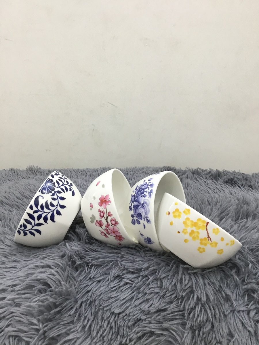 CHÉN ĐÁY VUÔNG 11x6 CM - GỐM SỨ VIỆT (DONG HWA) - HÀNG VIỆT NAM CHẤT LƯỢNG CAO