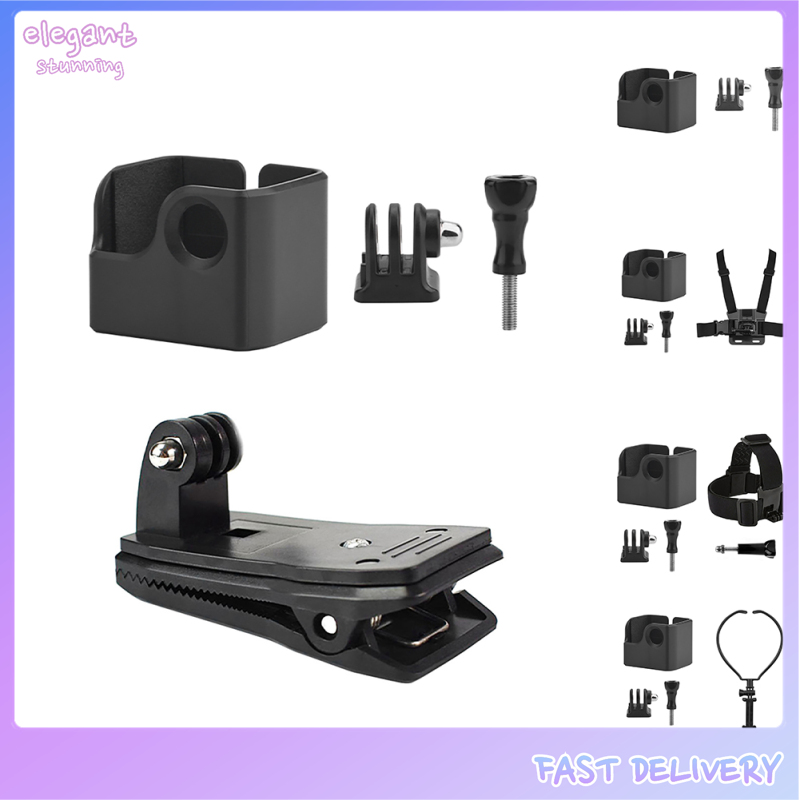 Elegantstunning gậy selfie Adapter xách tay Bộ chuyển đổi Camera thiết bị bảo vệ khung gắn kết giá mở rộng tương thích cho Osmo Túi 3 máy ảnh