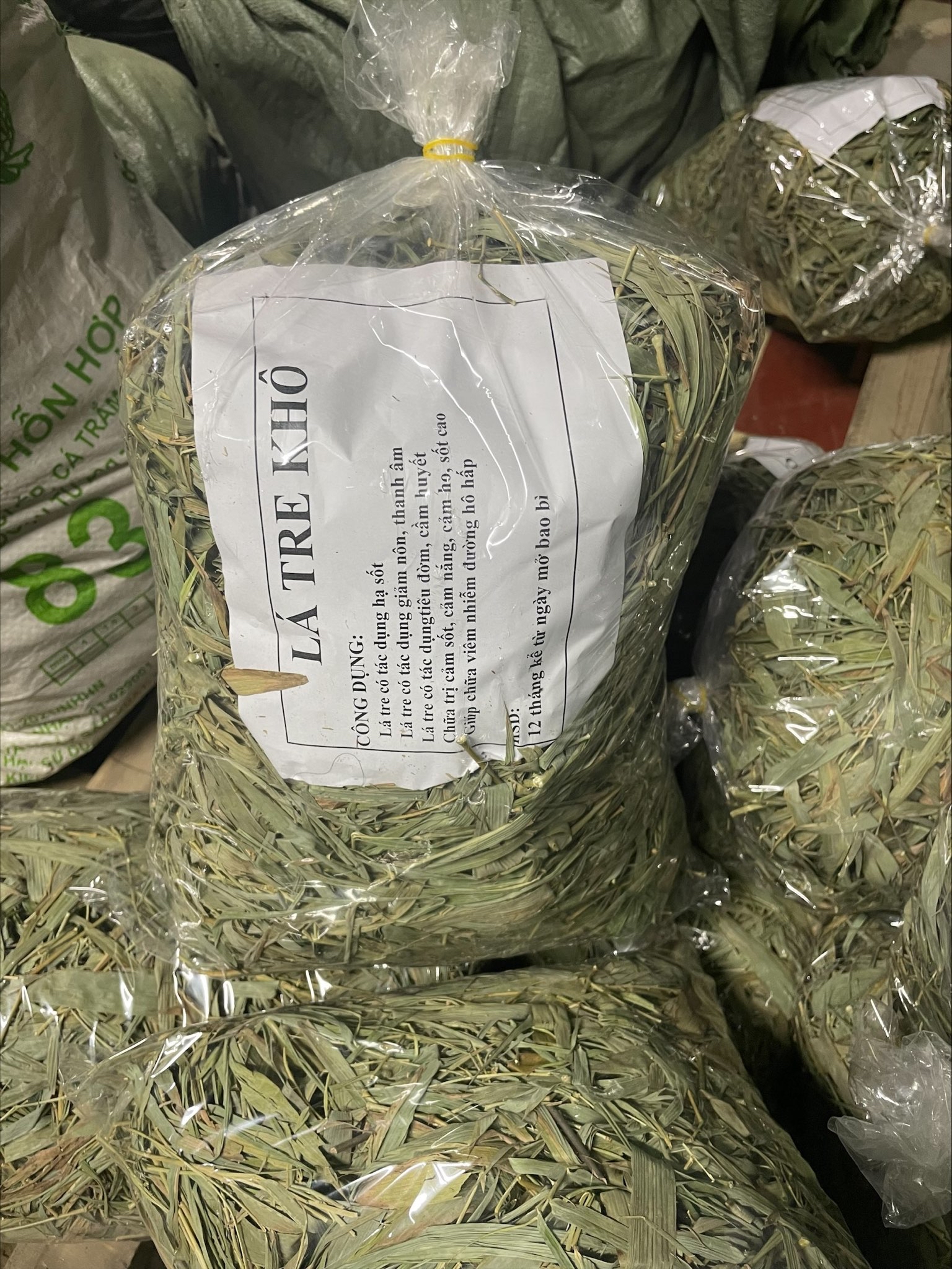 1KG LÁ TRE KHÔ THƠM NGON