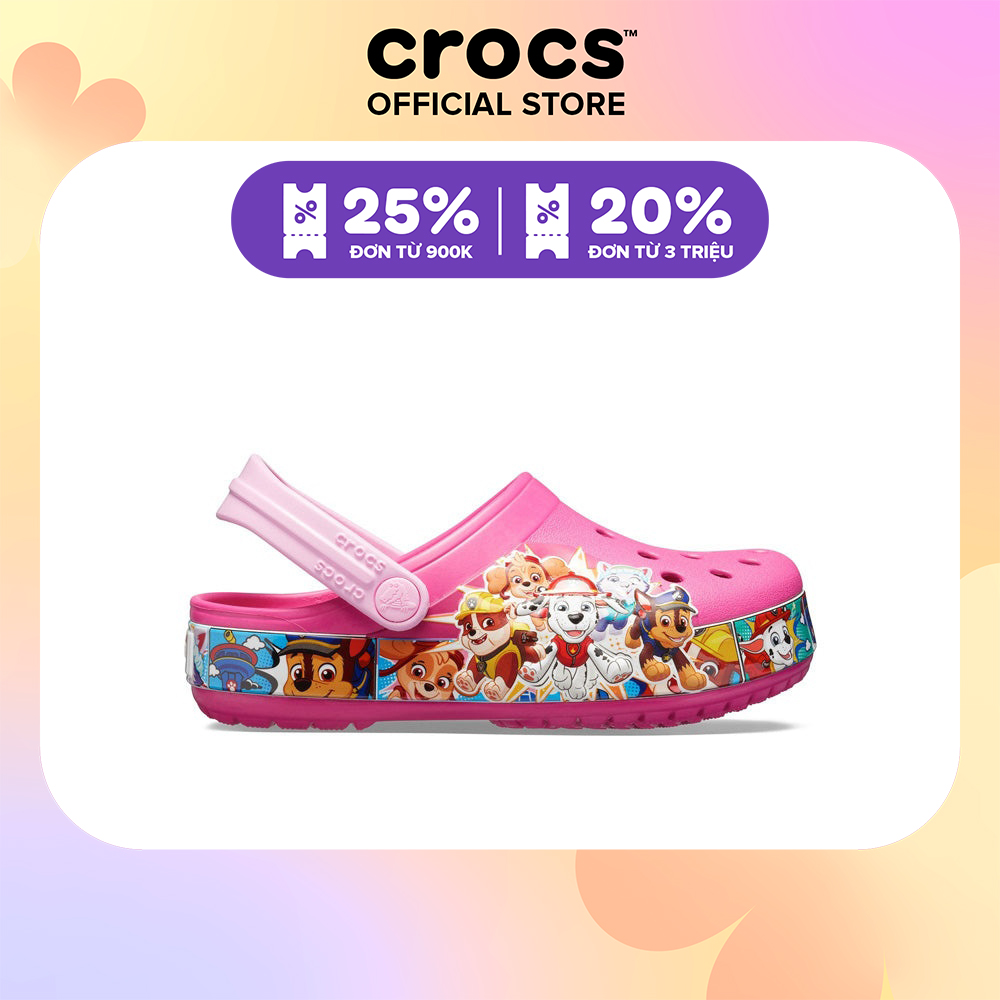 Giày Clog Trẻ Em Crocs Paw Patrol Band Fun Lab