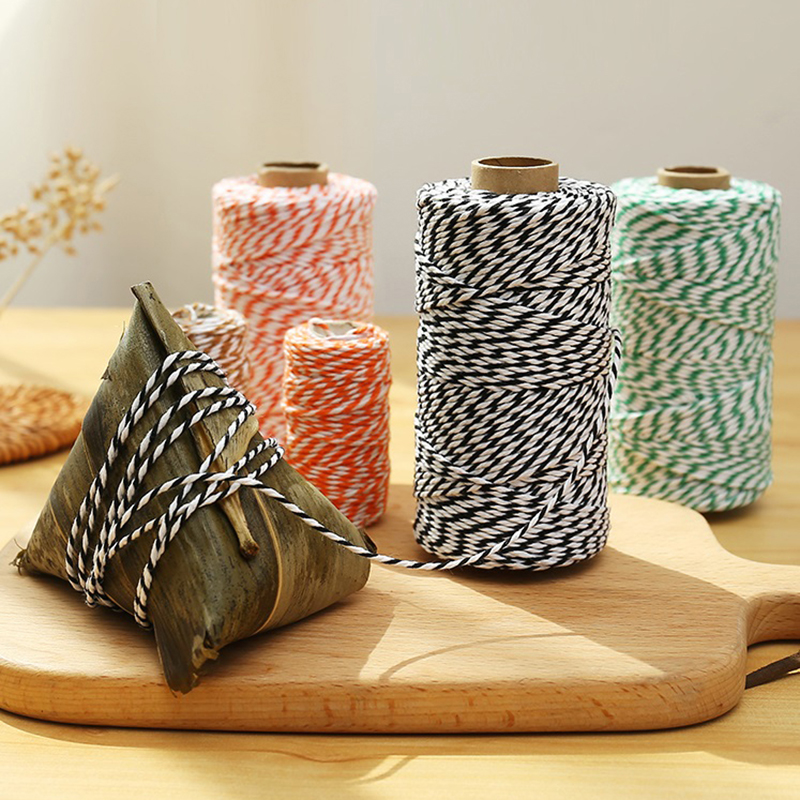 2mm Thick Butchers String Cotton Twine Meat Prep Trussing Turkey Barbecue Strings Meat Sausage Tie Rope Cord 100 Meters Natuo. 