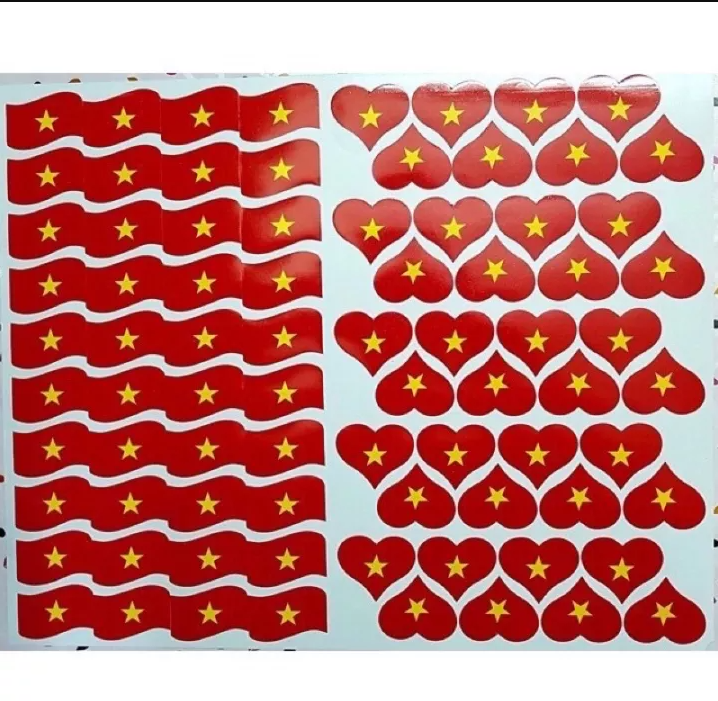 Sticker / Băng rôn cổ vũ Việt Nam