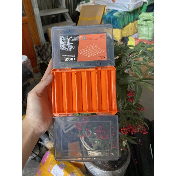 Hộp Đựng Mồi 2 Mặt iLure Mini Siêu Tiện Dụng