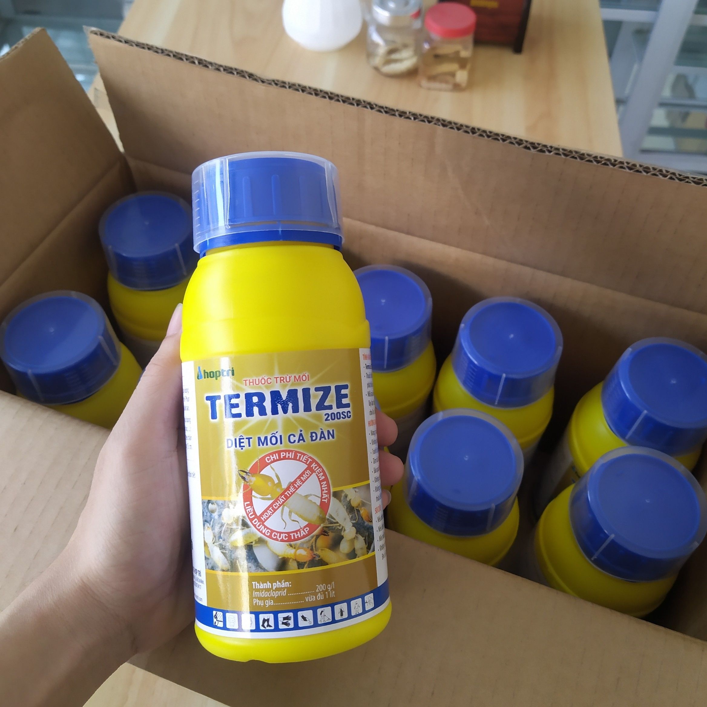 Thuốc Diệt Mối Termize 200SC (500ml) Hóa chất diệt mối và phòng chống mối cho công trình xây dựng mới