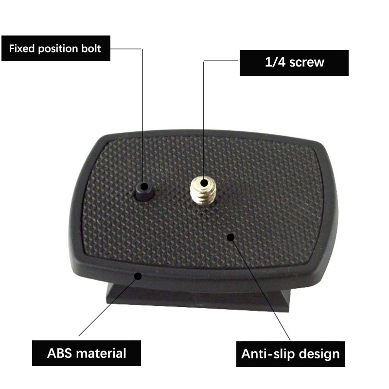 huwobei3792797 Release Plate Camera Tripod Ball Head Quick Release Plate Replacement SLR Camera PTZ Quick Release Plate Photography Accessories Applicable To Yunteng 668 888