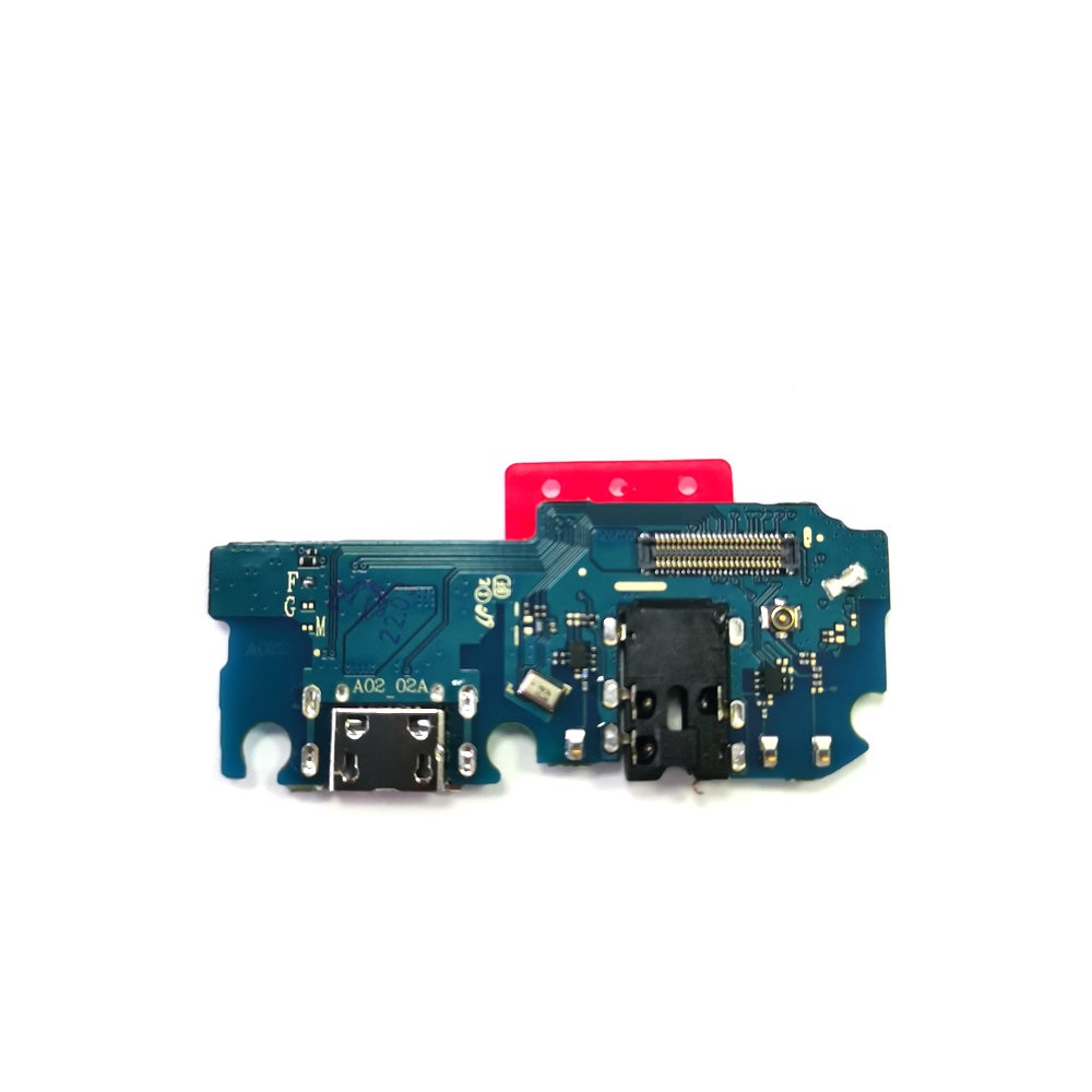 USB Charging Dock Port Socket Jack Plug Connector Charge Board Flex Cable For Samsung Galaxy A02 Microphone Module With IC