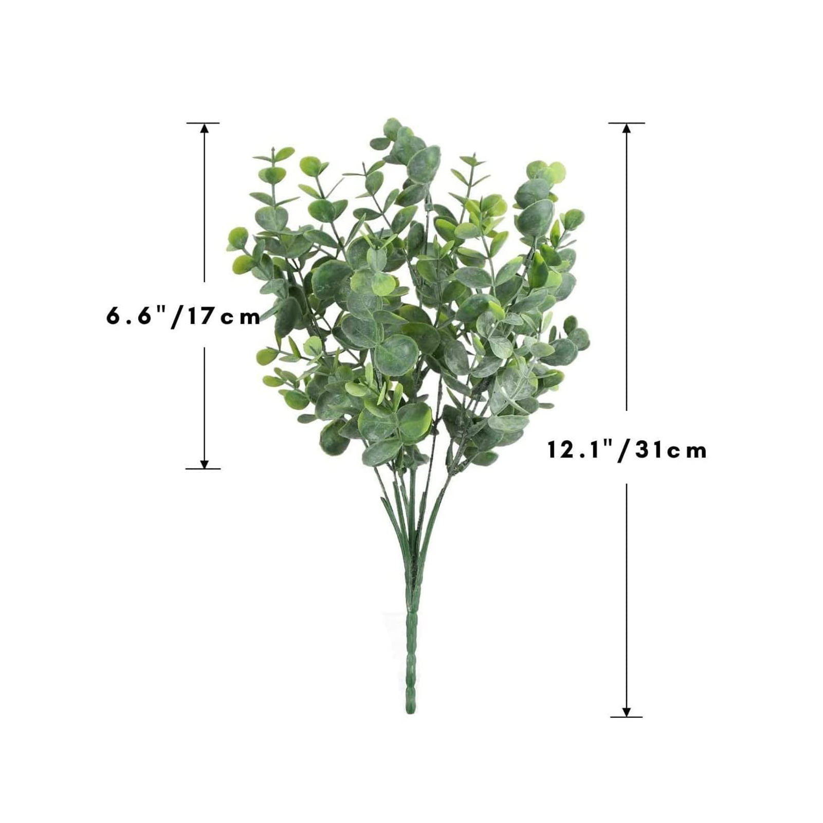 Simulation Plant Realistic Artificial Plant Stunning Artificial Eucalyptus Branch for Home Decor Vibrant Color Realistic Design Perfect