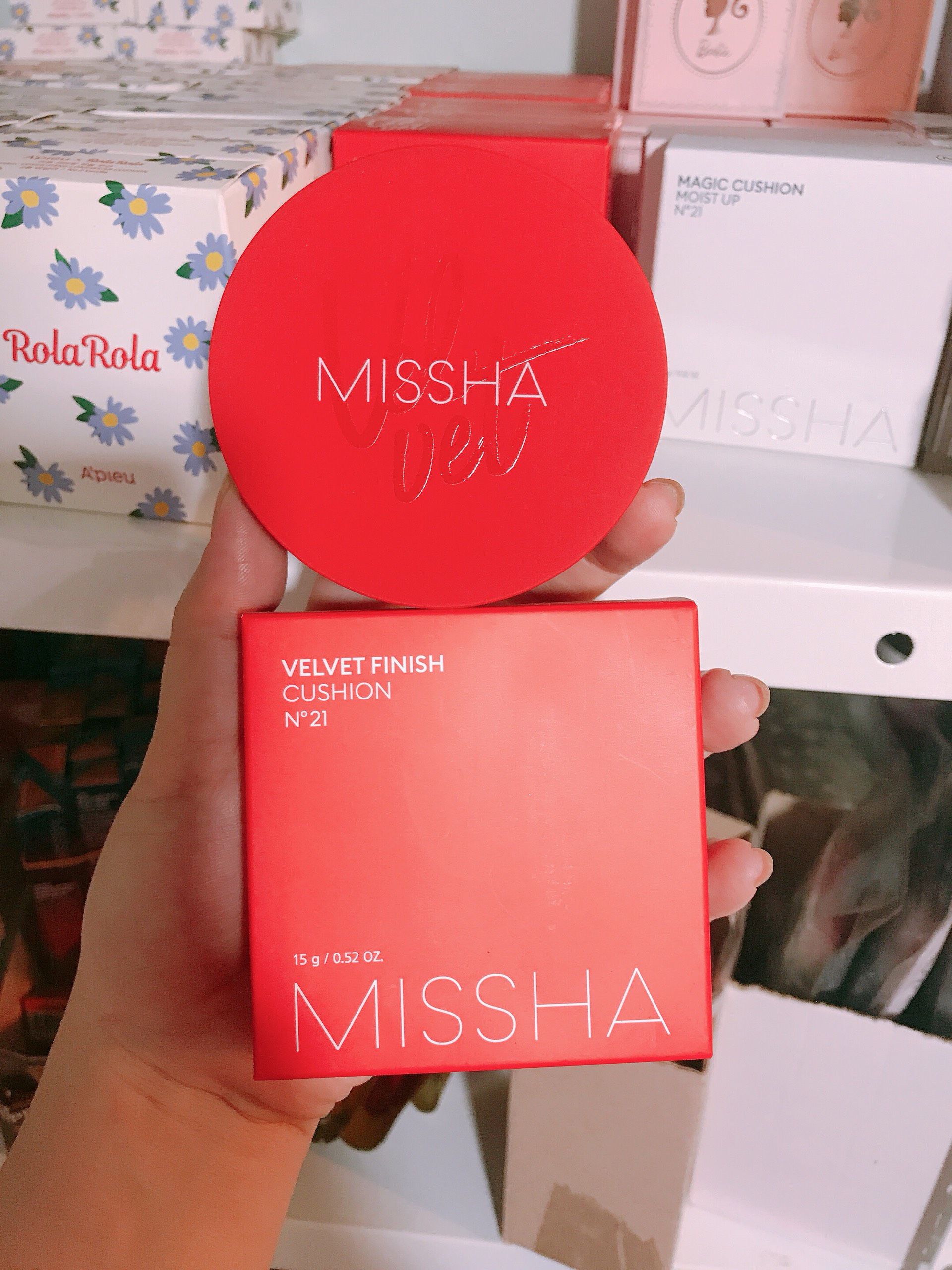 PHẤN NƯỚC MISSHA CUSHION VELVET FINISH