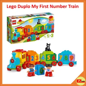 lego duplo counting train