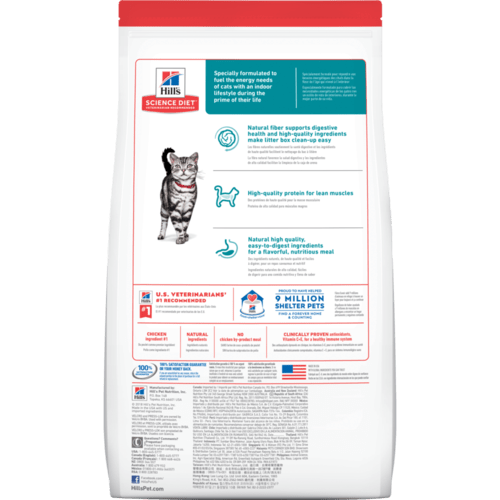 science diet feeding chart cat