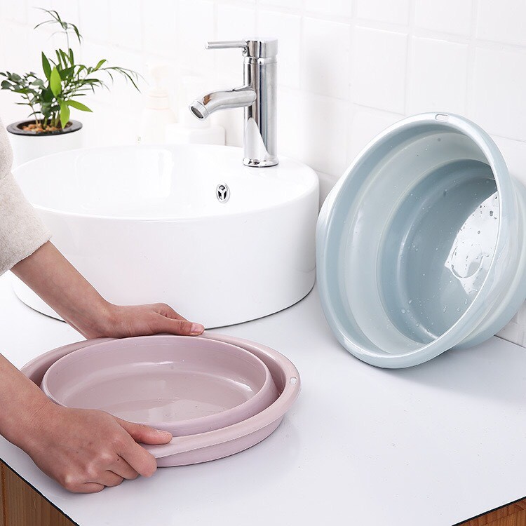 Thau chậu xếp gọn, thau giặt đồ