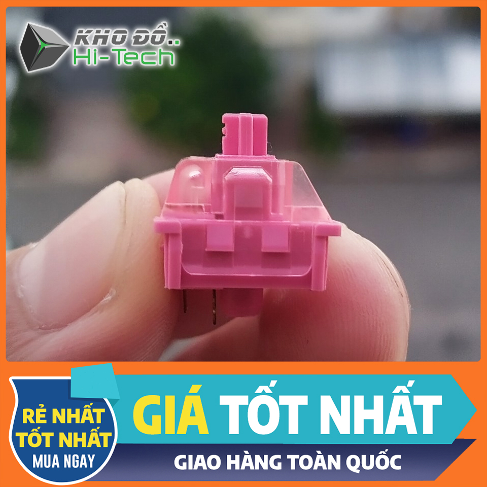 [Set lẻ] Switch Akko CS Rose Red đã lube cho bàn phím cơ