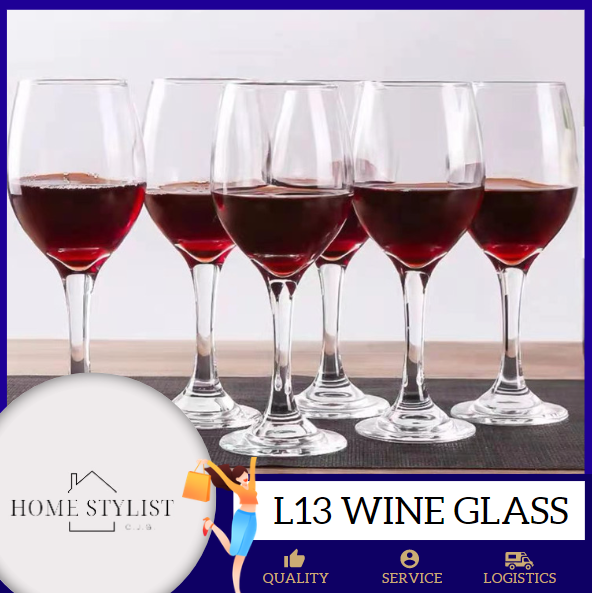 Home Style High Quality L13 Red Wine Glass 6 pieces per Set 170ml Lazada PH