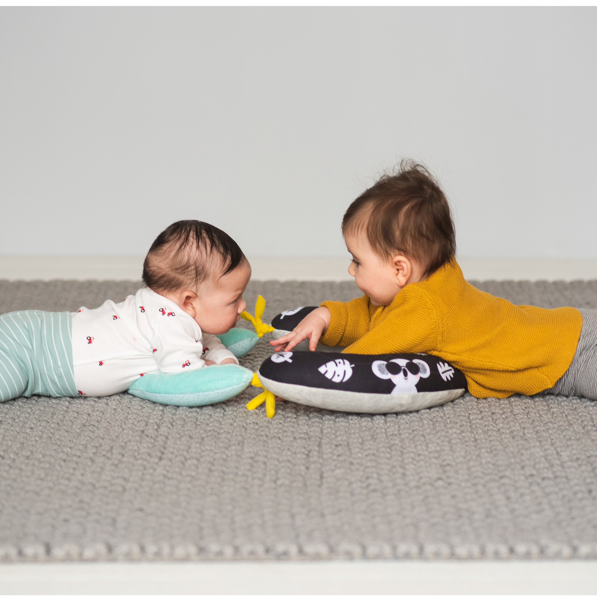 taf toys 2 in 1 tummy time pillow