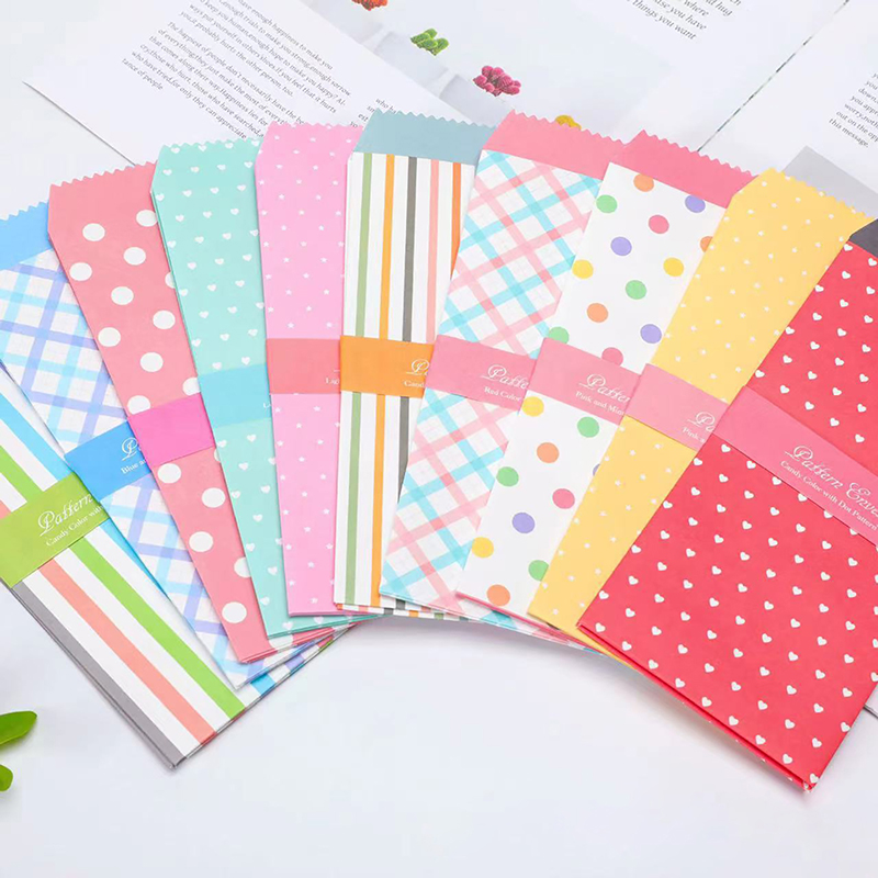 5-Pack Mixed Candy Color Envelopes Saving Cash Budget Envelopes Packaging Gift Craft Envelopes DIY Money Organizer Home Office. 
