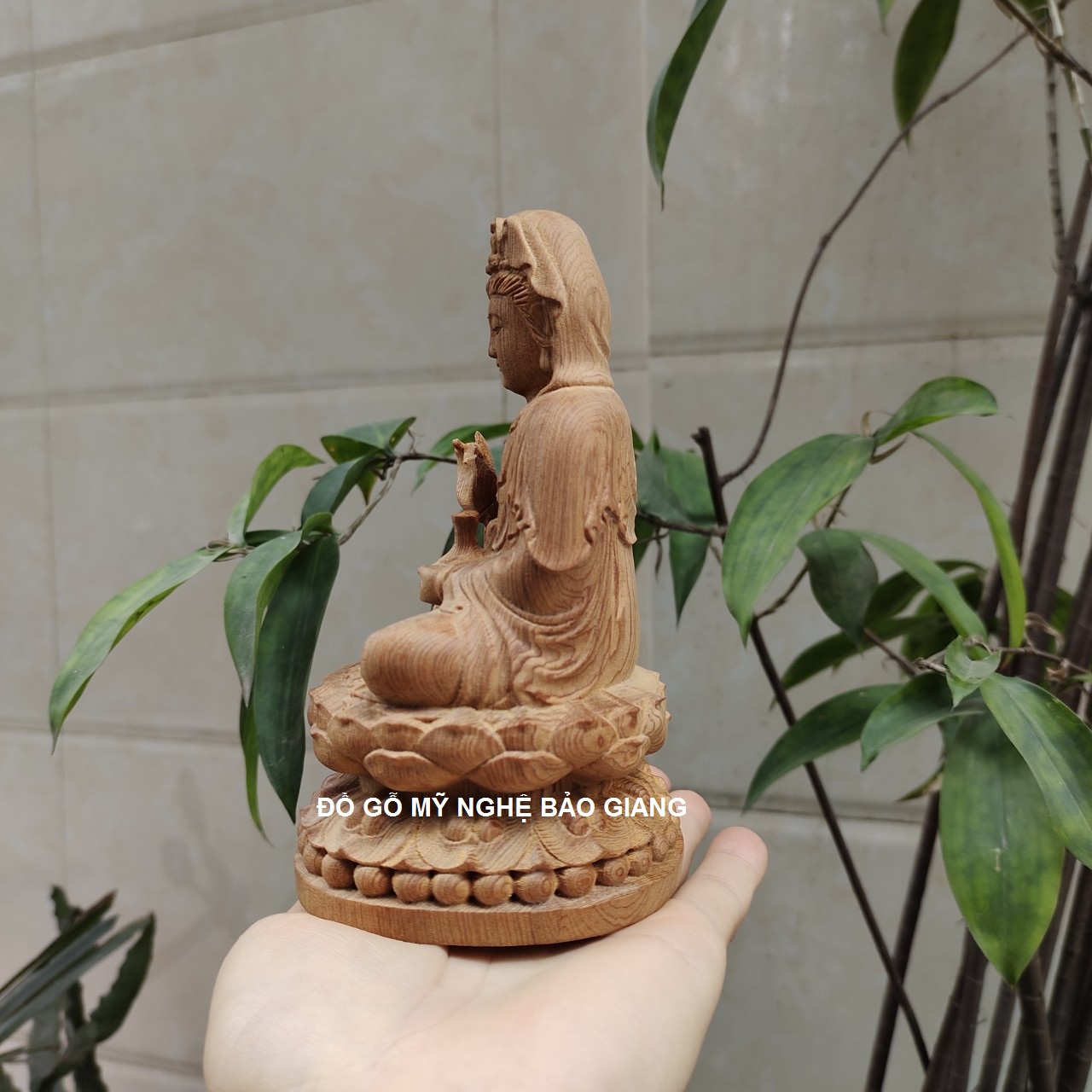 Tượng phật bà quan âm gỗ ngọc am