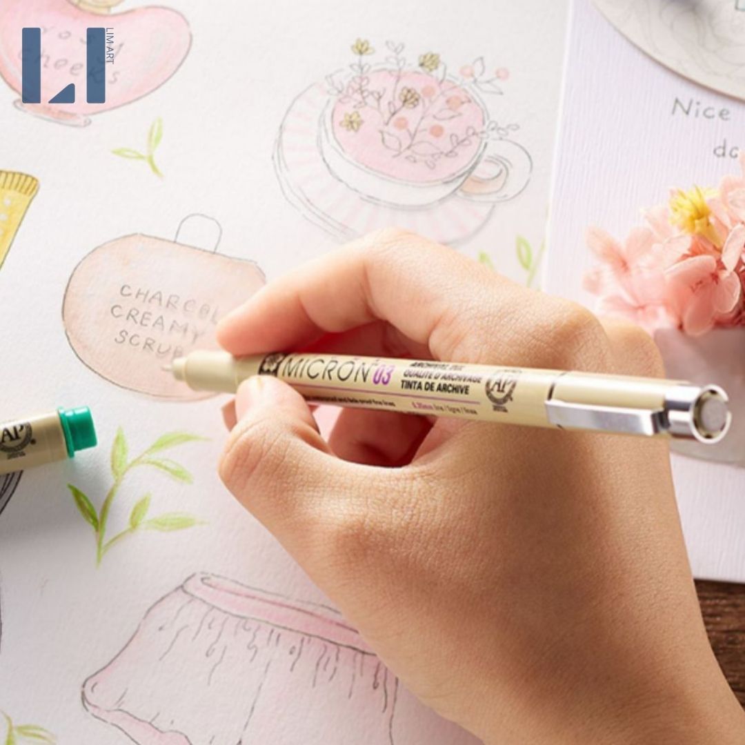 Bút line Pigma Micron Sakura kháng nước chính hãng