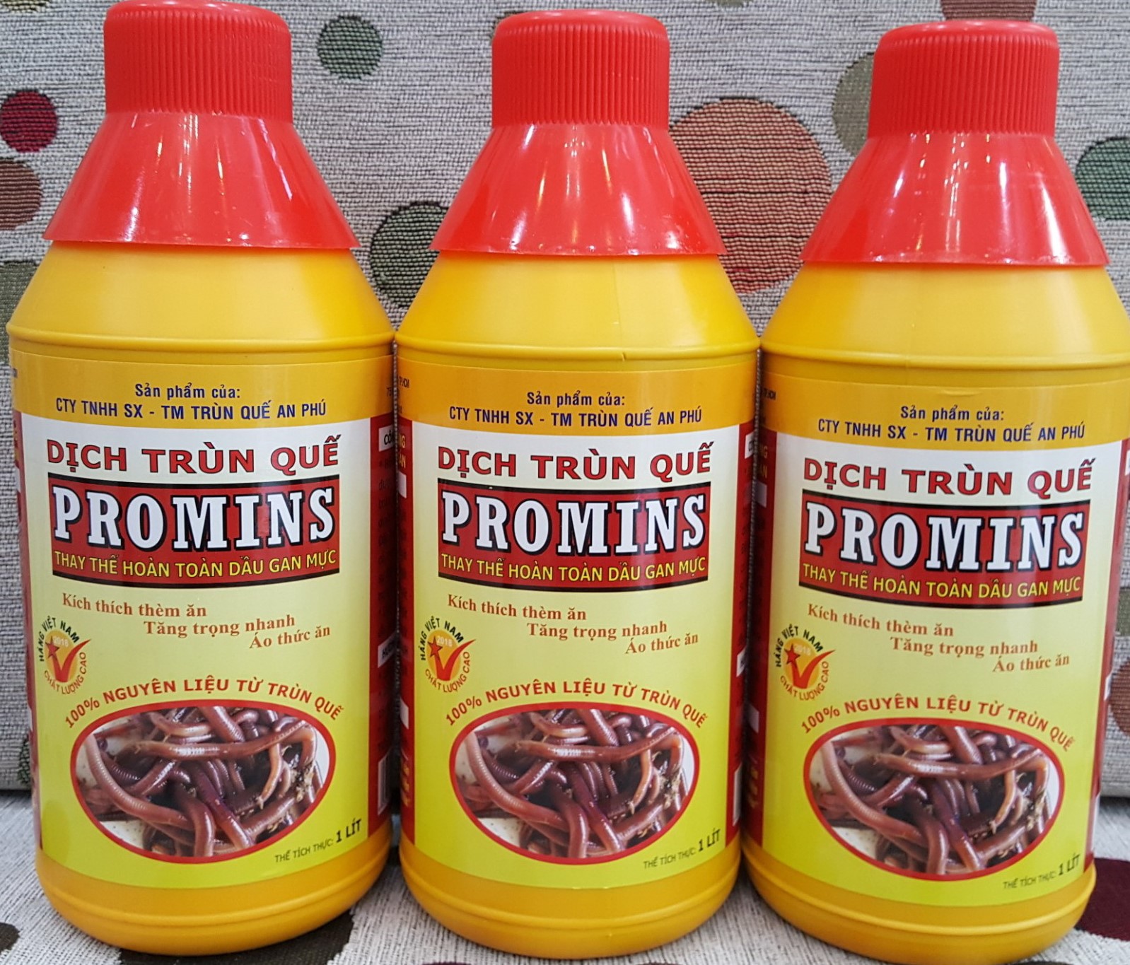 Dịch trùn quế Promins nuôi lươn can 5 lit