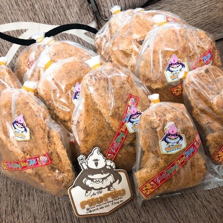 1KG CƠM CHÁY SIÊU CHÀ BÔNG ( không cay , cay ít, cay nhiều , siêu cay)