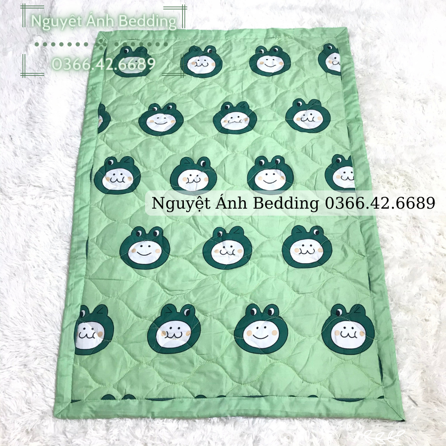 Chăn cho bé đi học, mền trần bông mỏng cho bé