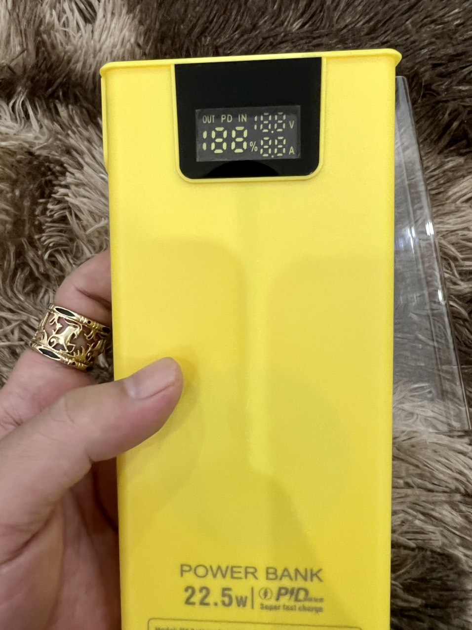 Vỏ mạch sạc dự phòng 22.5w 8 cell 18650, mạch sạc nhanh qc 3.0. .