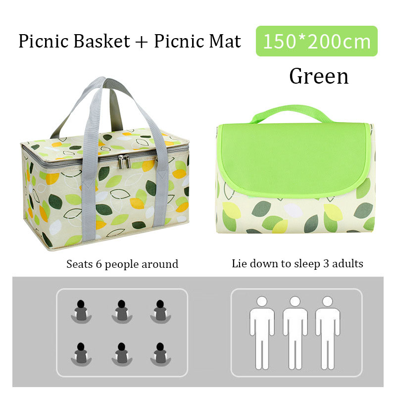 Outdoor Picnic Mat Waterproof Mat Beach Mat Portable Camping Thickened