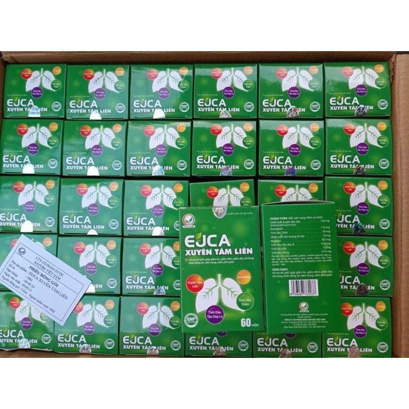 EJCA XUYÊN TÂM LIÊN HỘP 60 VIÊN
