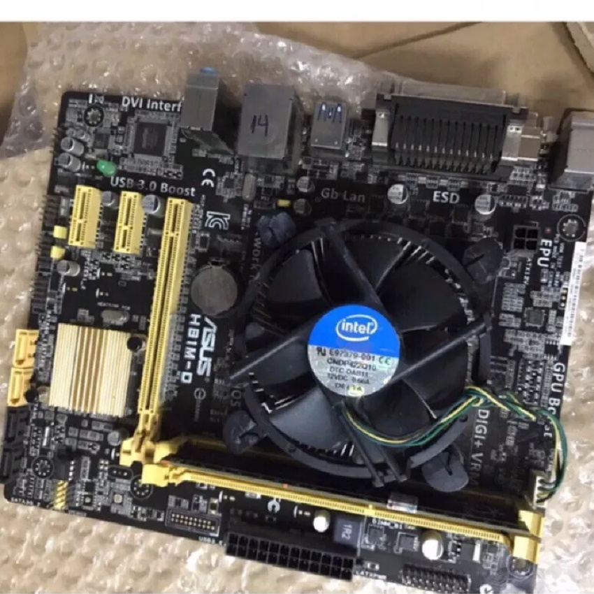 Combo main asus h81 + chip i3 4150 + ram 8gb buss 1600 tặng fan cpu