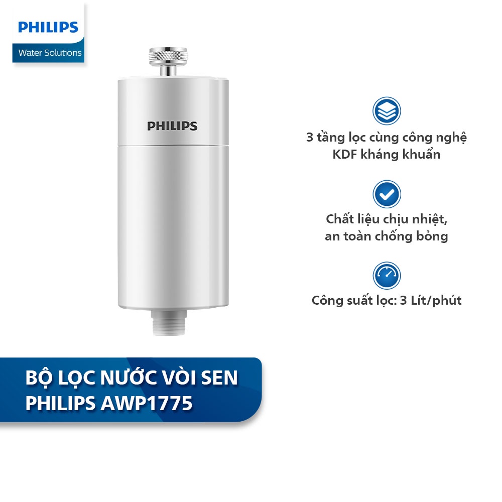 Bộ lọc nước vòi sen Philips AWP1775