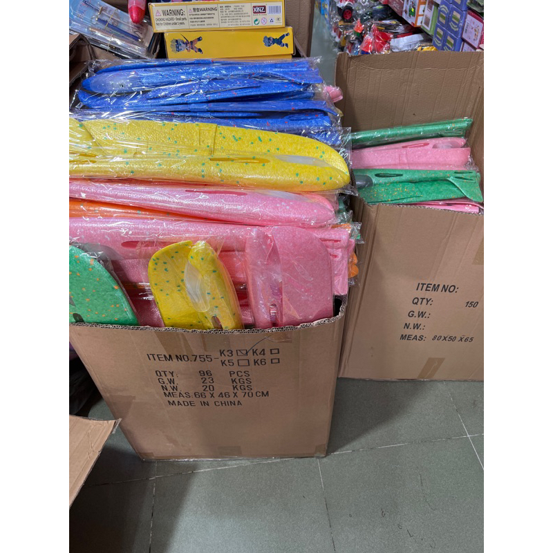 Đồ chơi máy bay Xốp ném tay có đèn Led