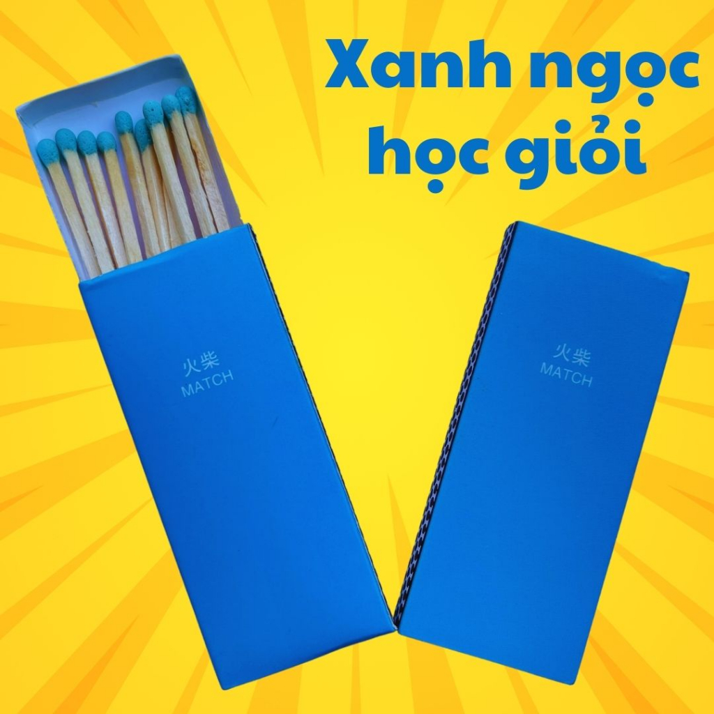DIÊM DÀI ĐỐT NẾN THƠM NHIỀU MÀU SẮC