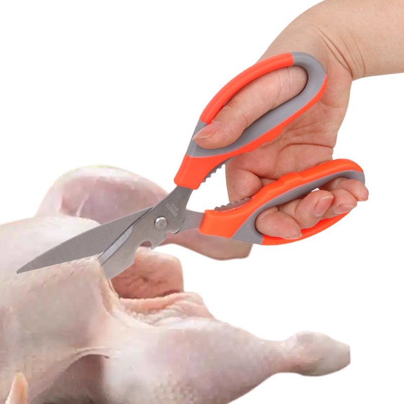 HVL tea premium multi-functional kitchen scissors chicken cutting food-HVL tea
