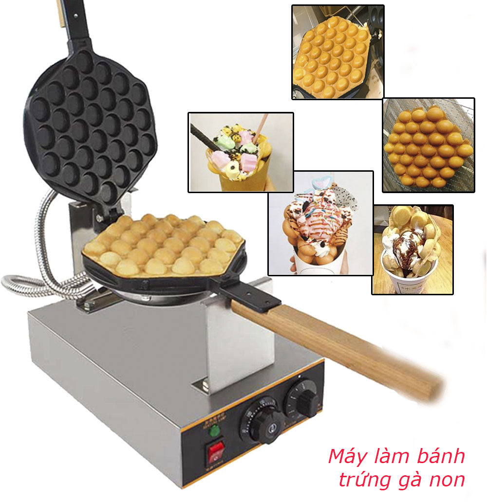 MÁY BÁNH TRỨNG GÀ VỚI BẢNG ĐIỀU KHIỂN CƠ DỄ DÀNG SỬ DỤNG
