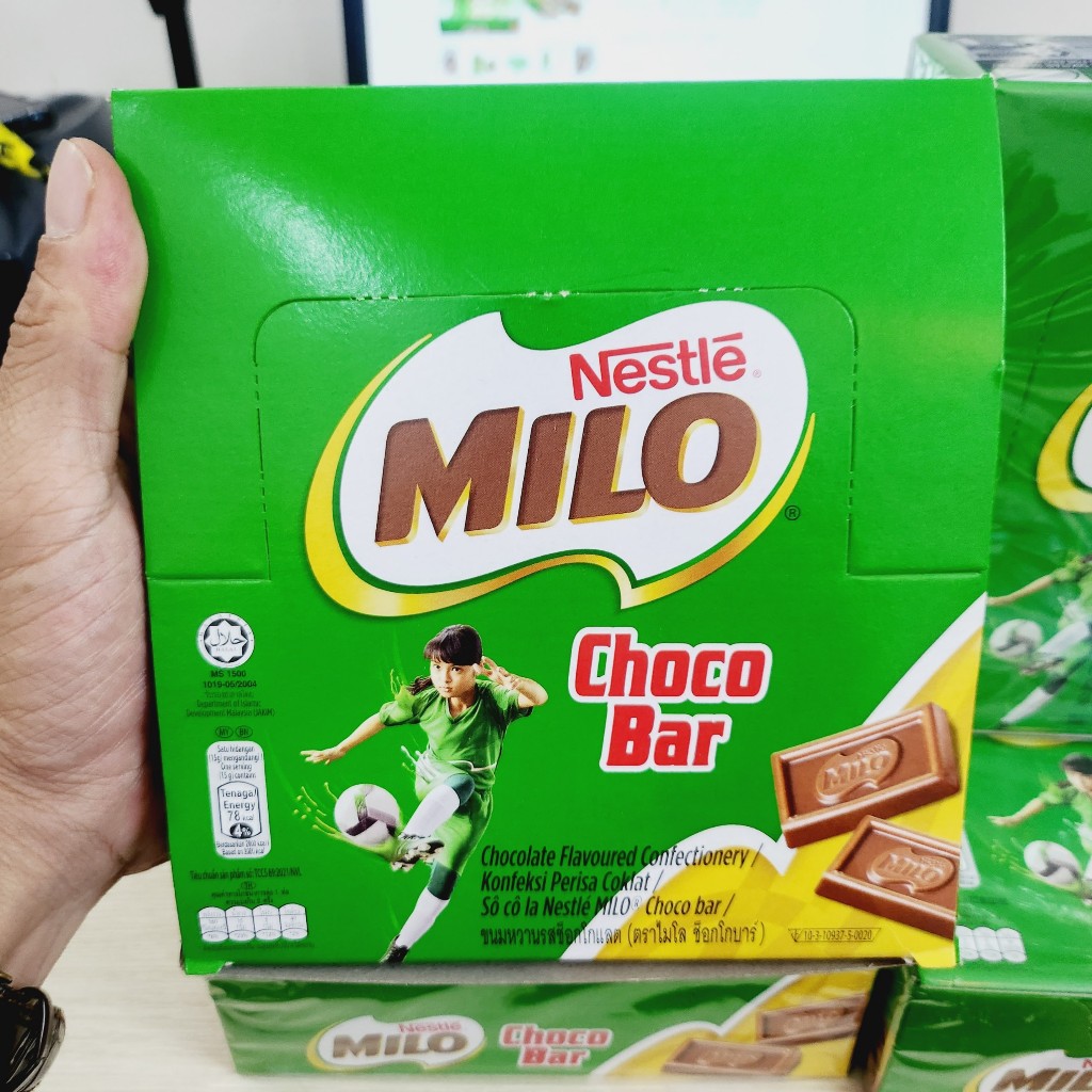 Hộp 24 thanh Milo Socola Choco Bar thanh 30g