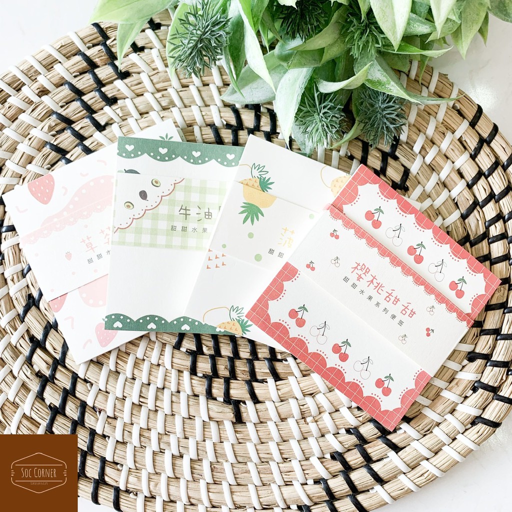 Tập giấy NOTE Memo Pad Sweet