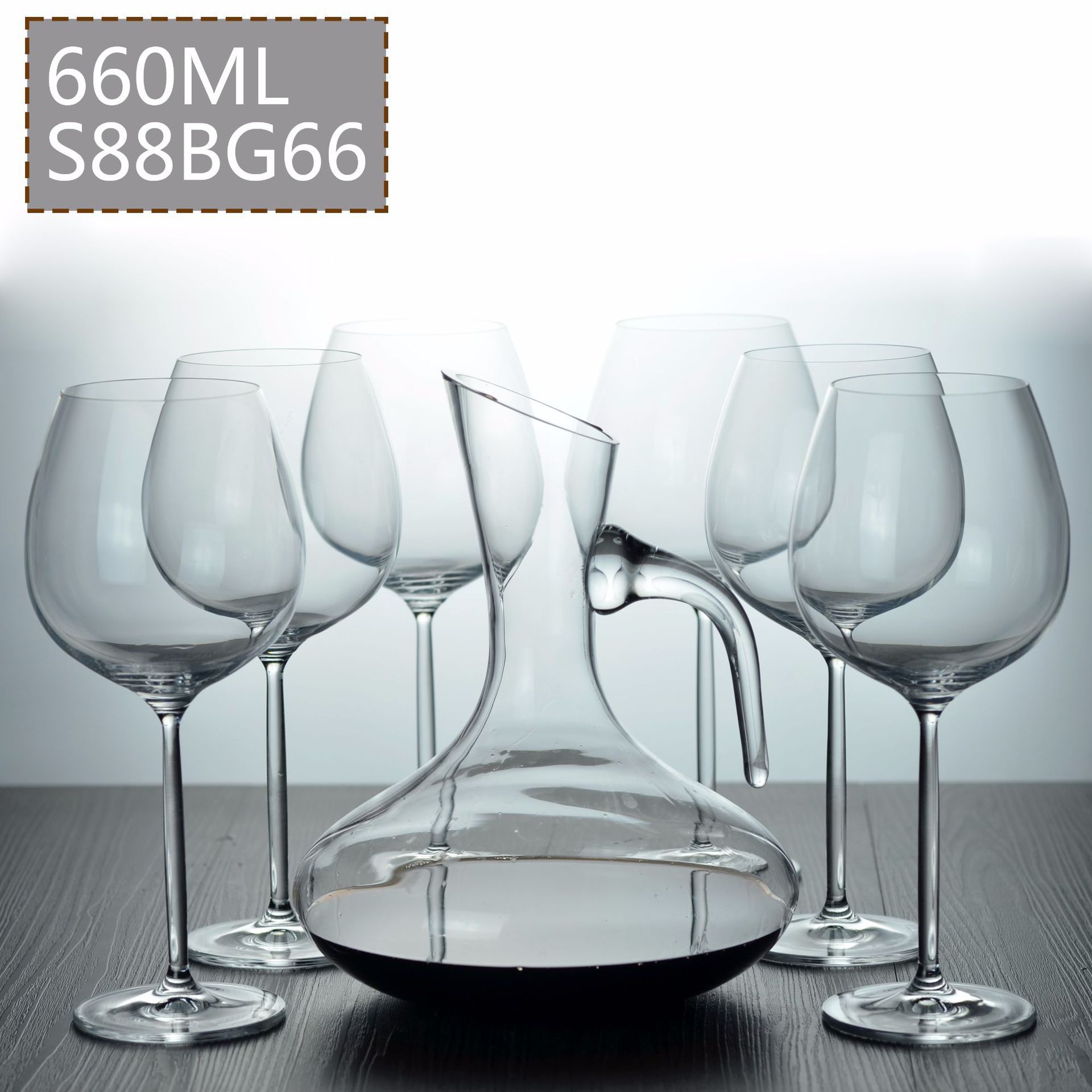 LG S88BG66 660ml IDELITA Glassware Leadfree crystal Goblet glass wine
