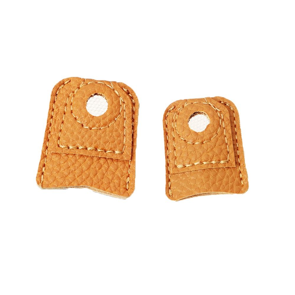 NORORTHY Metal Sewing Thimble Coin Leather Thimbles for Hand