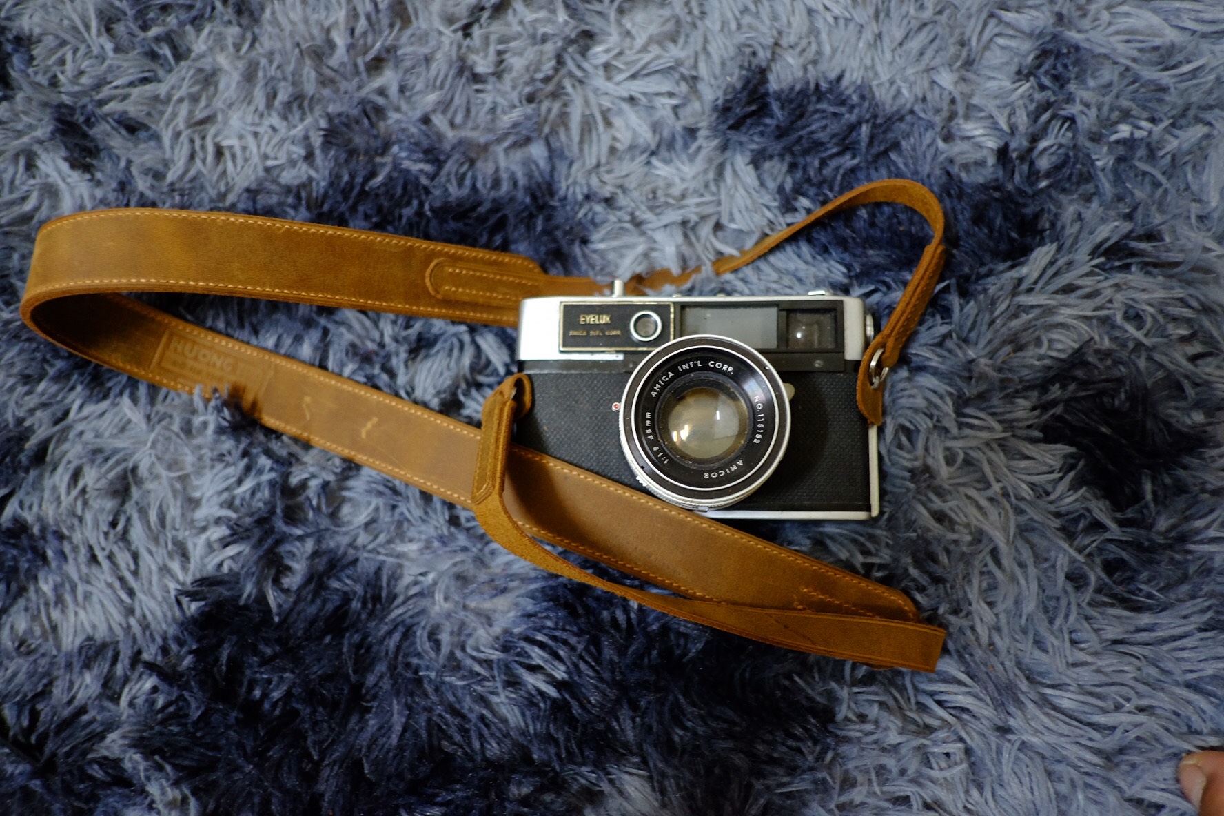 Dây Đeo Máy Ảnh Vintage Hand Made (Da Thật)