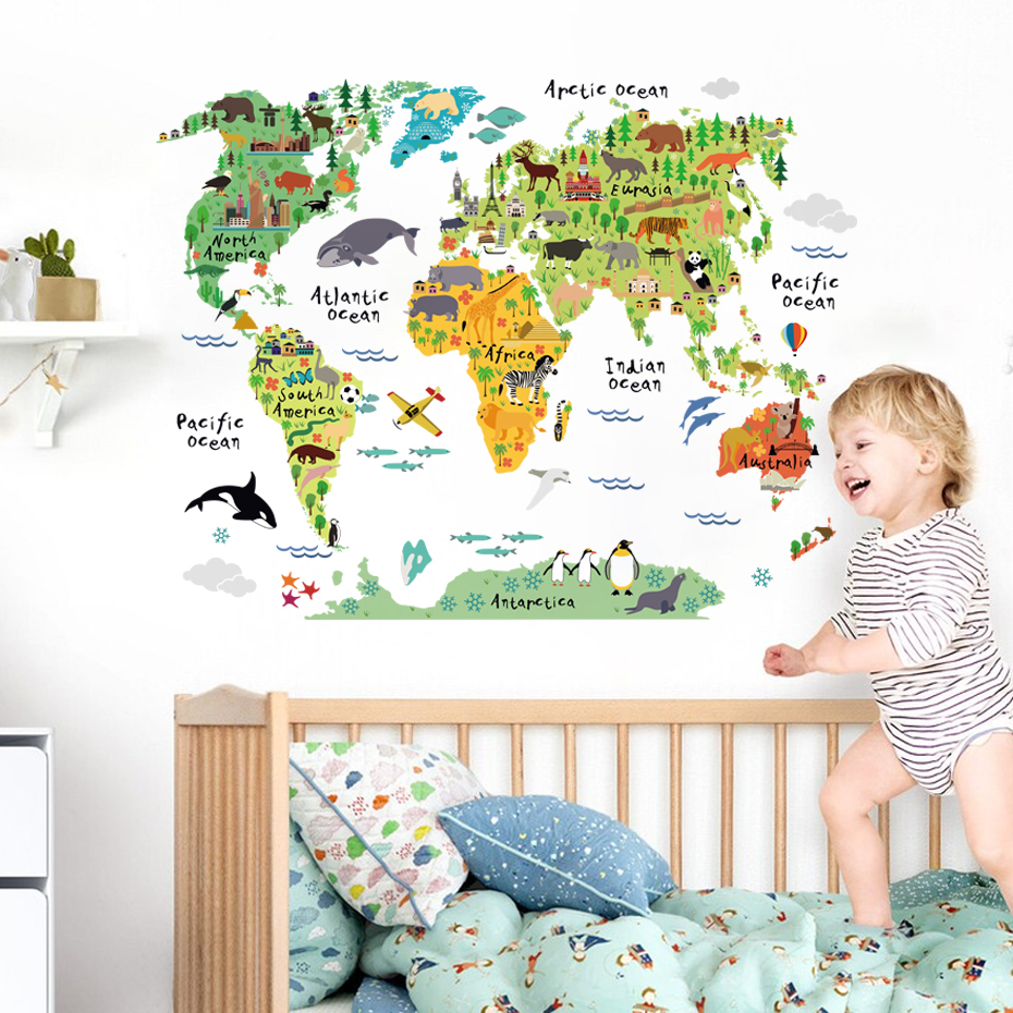 %E3%80%90Folio%20&%20Light%E3%80%91Watercolor%20Animals%20World%20Map%20Diy%20Wall%20Stickers%20For%20Boys%20Children%20Bedroom%20Kids%20Room%20Wall%20Decor%20Sticker%20For%20Kindergarten%20Classroom%20-%20Image%205