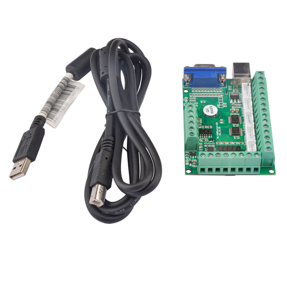 diymore slope MACH3 Interface Board USB Interface Board Engraving Machine Cnc Motion Control Card 5-axis Interface