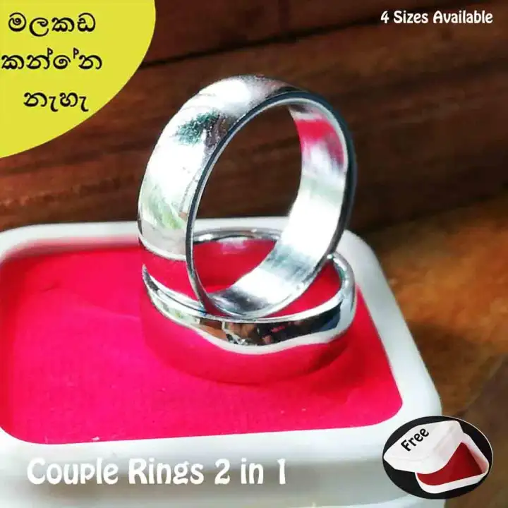 Buy 1 Get 1 Free Buy one Get One Free Steel Couple Rings - Silver Sets Of Rings Butterfly Europe and Couple America New Style Openings Free Box Love Female Designers Minority Rings