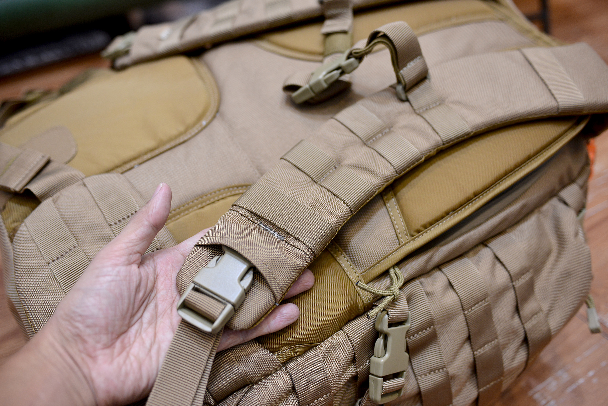 [HCM]Hình thật- balo chiến thuật tactical 5.11 rush 72