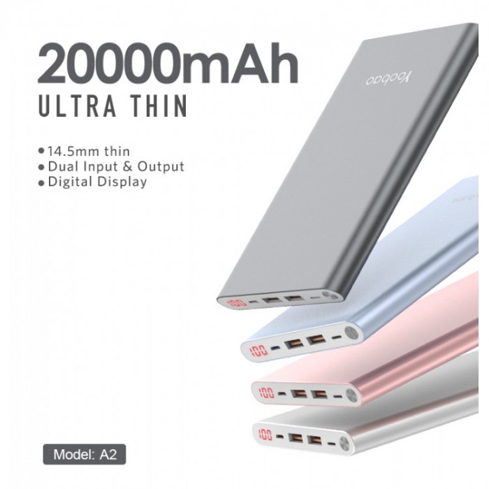Pin sạc dự phòng IGIFT 20.000mAh Bạc A2