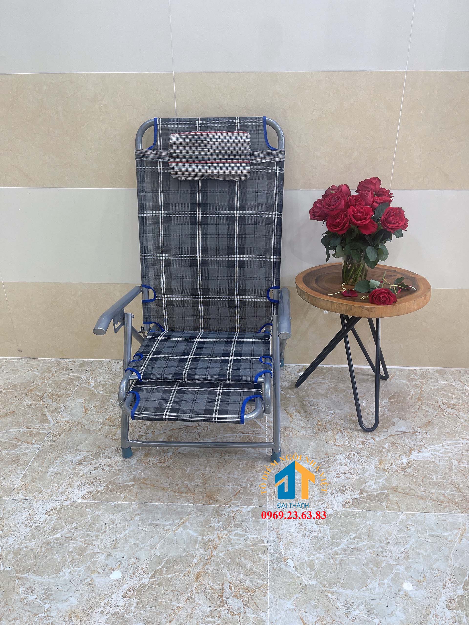 Ghế xếp mặt lưới khung sắt ĐẠI THÀNH