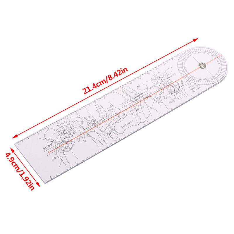 Long Jointing Ruler Multi-Ruler Goniometer Angle Ruler Joint Orthopedics Tool Instruments ...