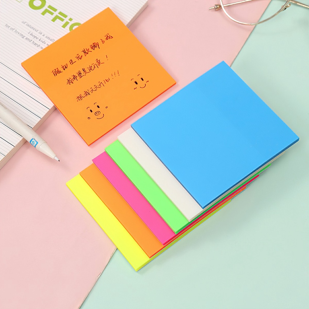 Giấy note trong suốt kích thước 7.5x7.5cm -Lumbley